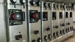 Pumpengruppen der neuen Heizzentrale