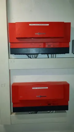 Regelgeräte der Heizungsanlage