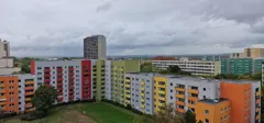 Blick über die Dächer der Wohnanlage in Köln-Porz